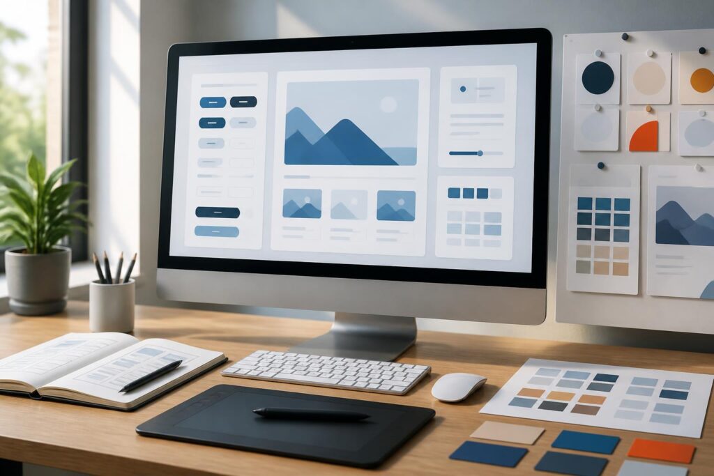 Design system for websites: Building a consistent foundation from interface to development process