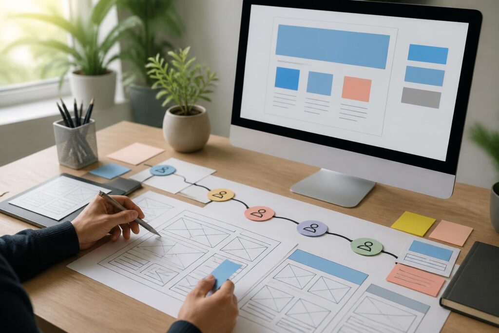 Website Design Based on the User Journey: From Real Needs to Intentional Experiences