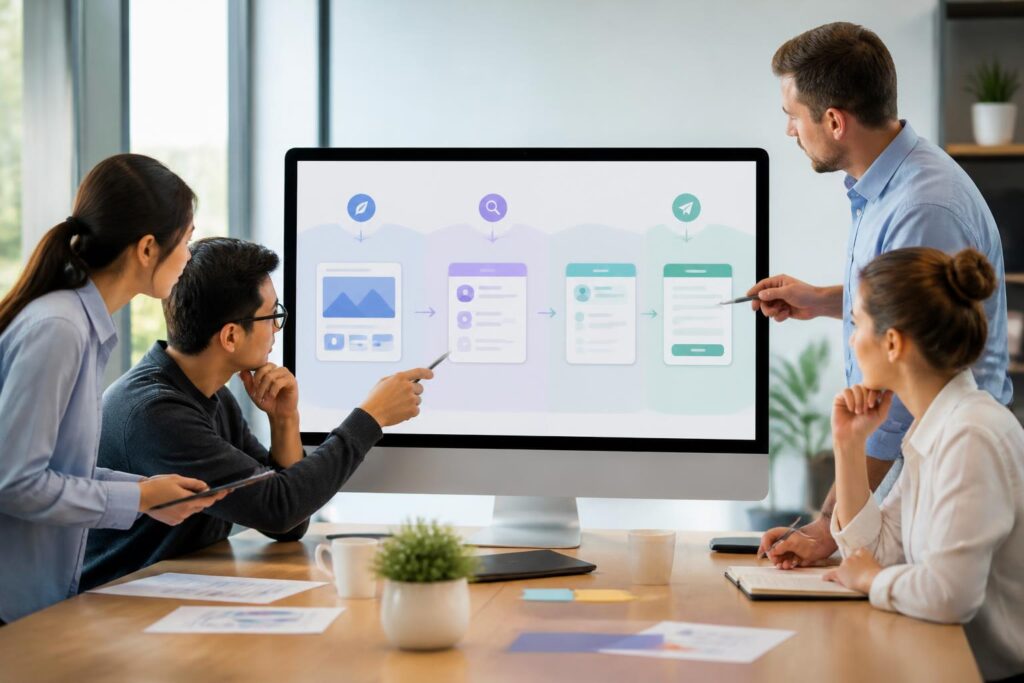 Designing a Website Around the Conversion Journey: Turning Visits into Action